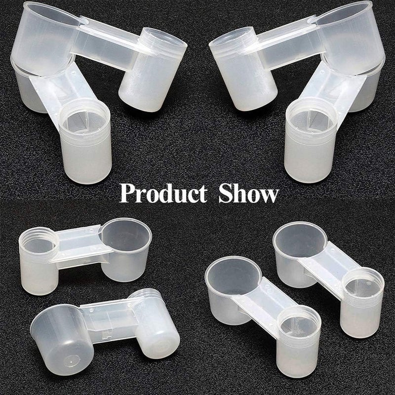 kathson 20 Pcs Bird Drinker Feeder Cups - Image 4